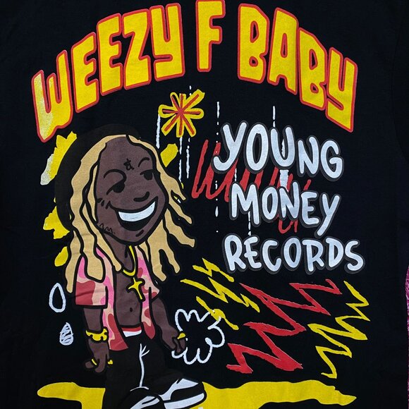 Lil Wayne Real G's Weezy F Baby Young Money Records T-Shirt Medium - Picture 2 of 5